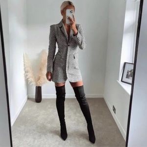Zara Womens Blazer Mini Dress Size XS